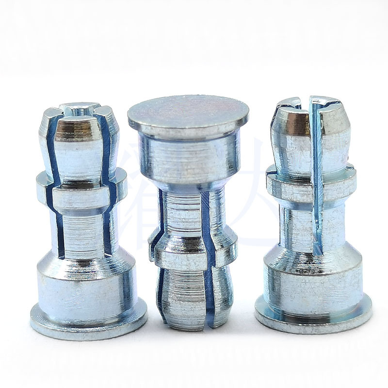 工厂批发五金SSC-156-8支撑卡柱 铜柱 圆头压铆开口螺柱 不锈钢柱