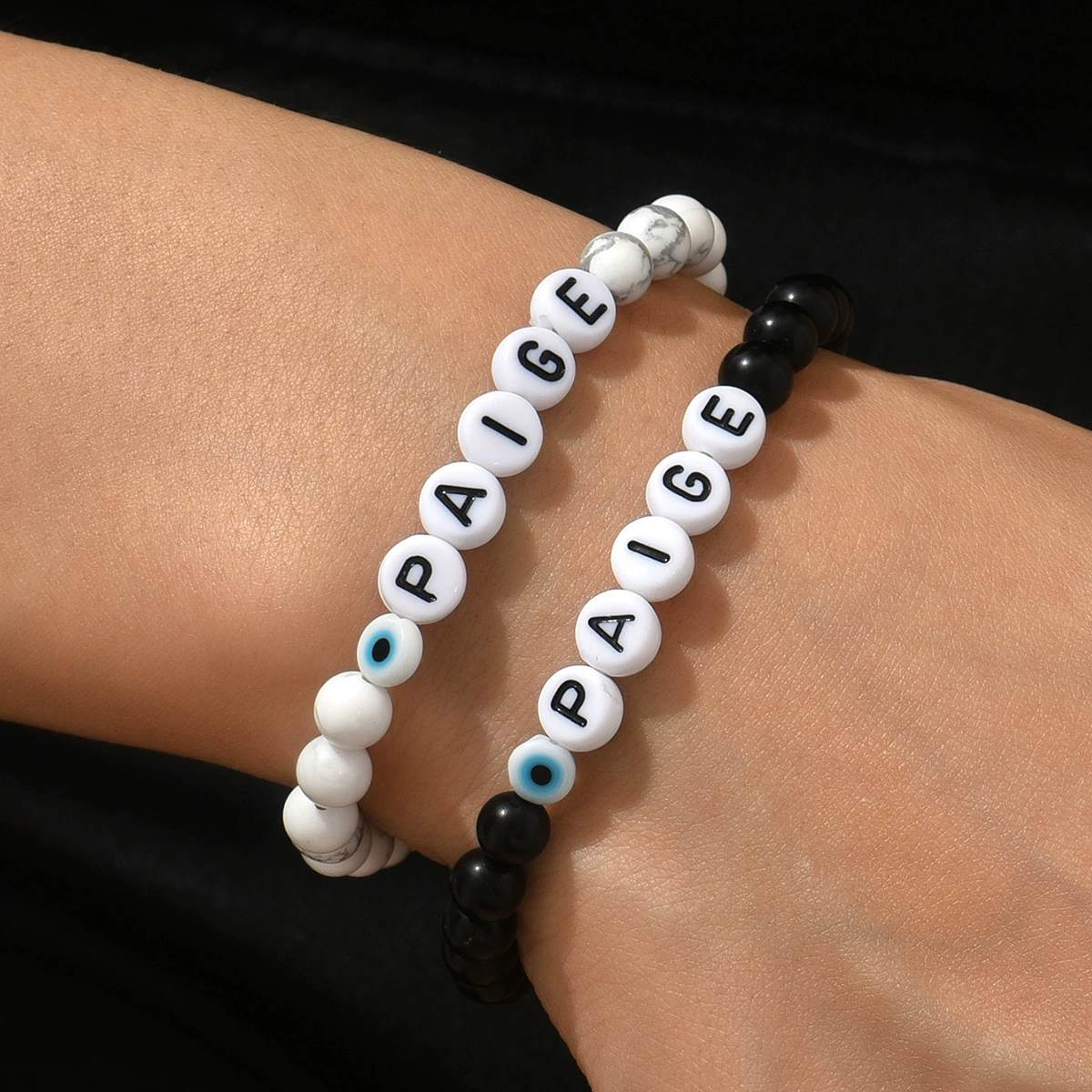 (Кросс-бордер торговля), модный аксессуар с буквами, браслет, универсальный набор для мужчин и женщин, европейский стиль, оптом