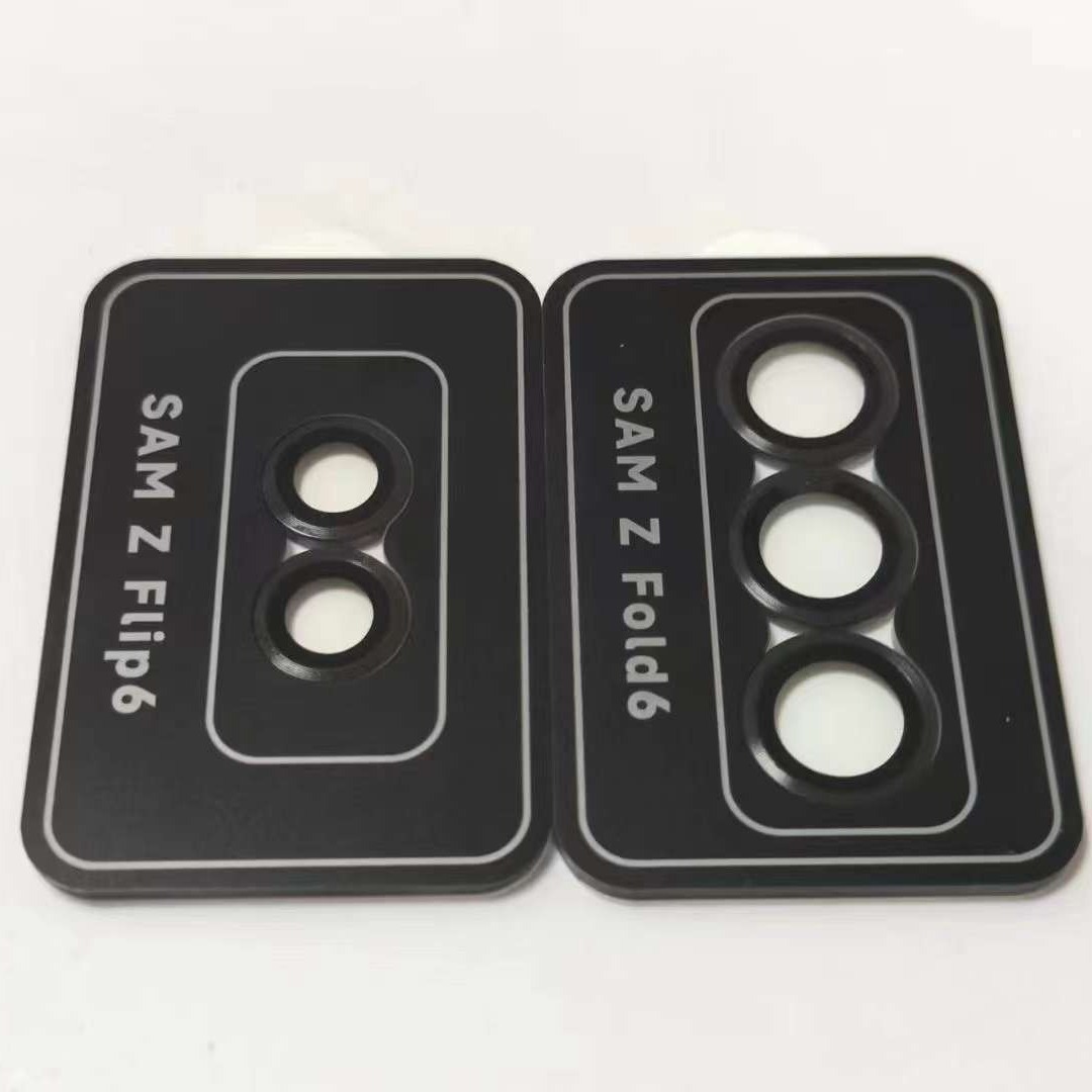 Protector de Lente de Cámara para Samsung Fold7, Anillo de Lente Flip6, 5 Posiciones, W26 Segunda Generación, Película de Lente de Cristal Metálico Ojo de Águila