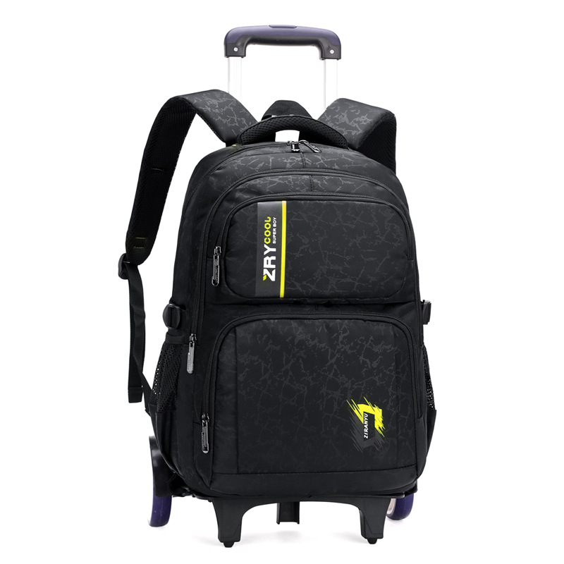 Exportación de escaleras de escalada, bolsas de tirón para estudiantes, mochila con ruedas para estudiantes de secundaria, mochila de sexto grado