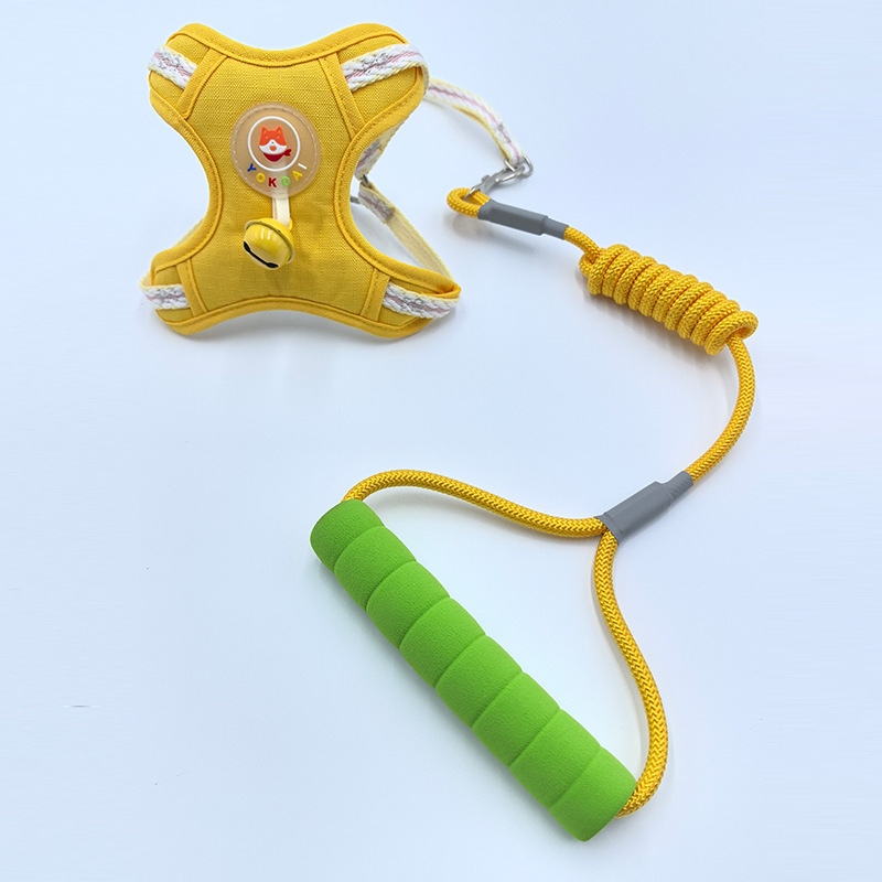 宠物牵引绳铃铛胸背带外出遛狗绳遛猫绳宠物用品批发牵引绳子|undefined