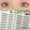 20 rows of 240 clusters of glue-free sunflower eyelash book