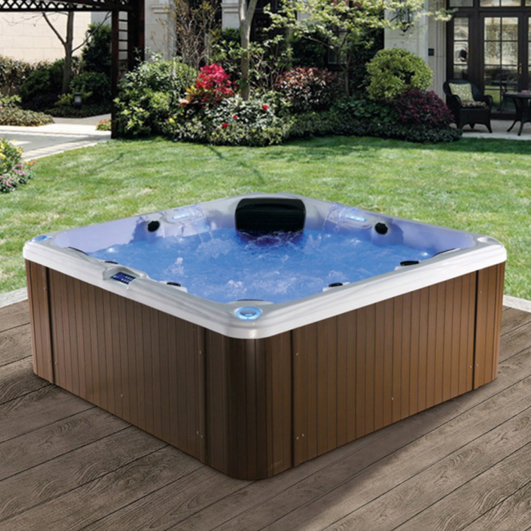 Freestanding Whirlpool Massage SPA Pool Outdoor Hot Tub 5 Person SPA Bath Pool Acrylic Pool