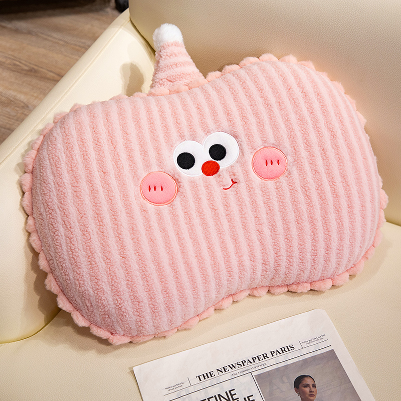 Memoria encantadora almohada de algodón para proteger la columna vertebral cervical para ayudar a dormir rebote lento no colapso estudiantes y adolescentes para dormir en invierno