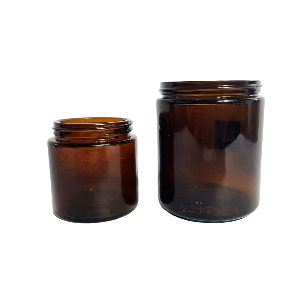 Gran boca de paneles de vidrio de banano de café, candelabro de vidrio, DIY, botellas de perfume de candelabro de rosca de café