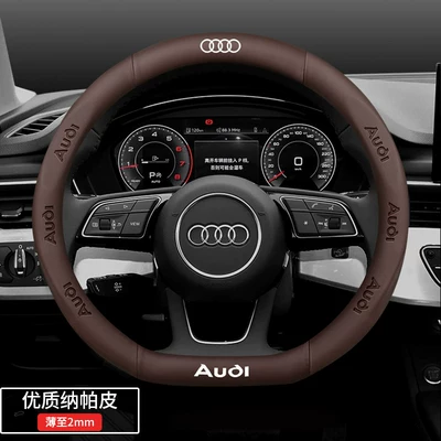 Steering wheel cover – Steering Wheel Cover - d-type-special-high-quality-nappa-leather-brown-default