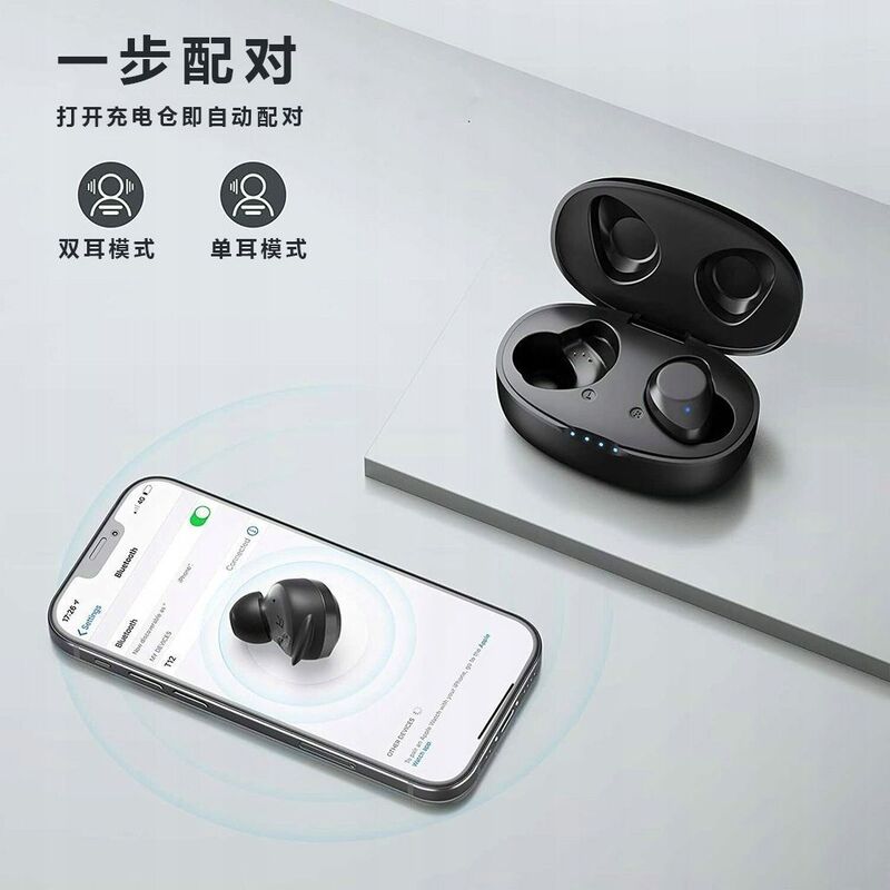 日本に輸出されたオリジナル販売 300 ANC アクティブノイズリダクションと脱落防止 Bluetooth ヘッドセット超長バッテリー寿命高品質インイヤースポーツ|undefined