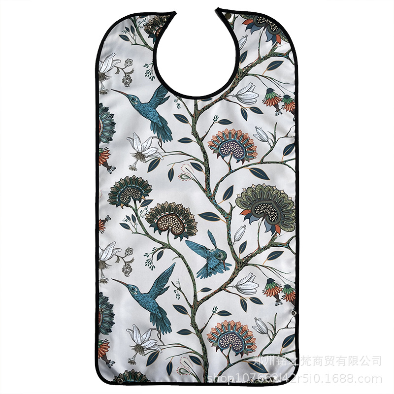 Suministro transfronterizo Adulto babero de alimentos ancianos saliva toalla antifouling impermeable en stock fabricante en stock logotipo imprimible