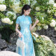 Wholesale Agent Improved Ao Dai Cheongsam Dress 2025 Spring and Summer New Style New Young Ladies Mother Daily Ao Dai