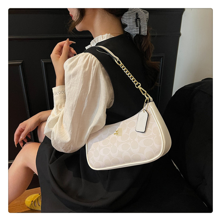 跨境女包bags2025潮搭时尚简约流行字母单肩包通勤个性质感斜挎包|undefined