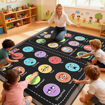 Avtomobil döşəmə paspasları – kindergartens and activity centers, dirt-resistant and