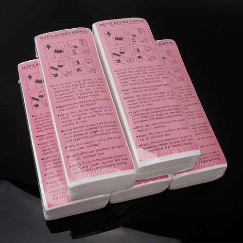 Special hair removal paper, disposable beauty salon auxiliary paper, whole body wax paper, tear-off hair removal artifact, non-woven hair removal