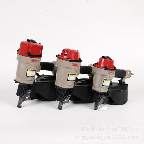 Nailing pneumatic coil nail gun CN55CN70CN80 packaging box nailing wood products pallet nailer threaded polished rod nailer