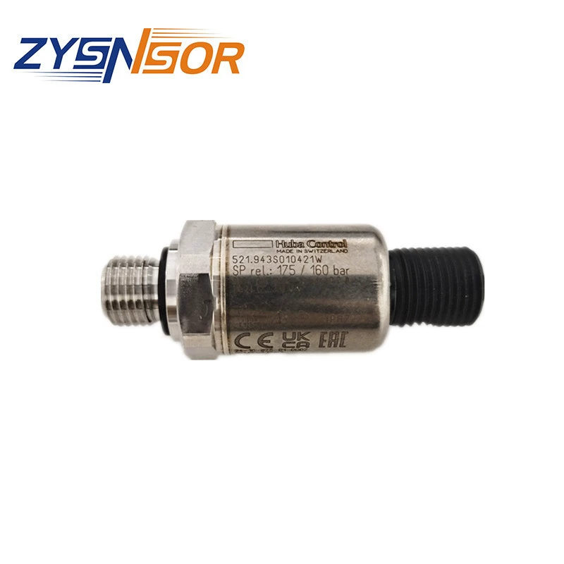 HUBA Электронный реле давления диапазон 175/160bar PNP Выходная резьба G1/4 Swift разъем