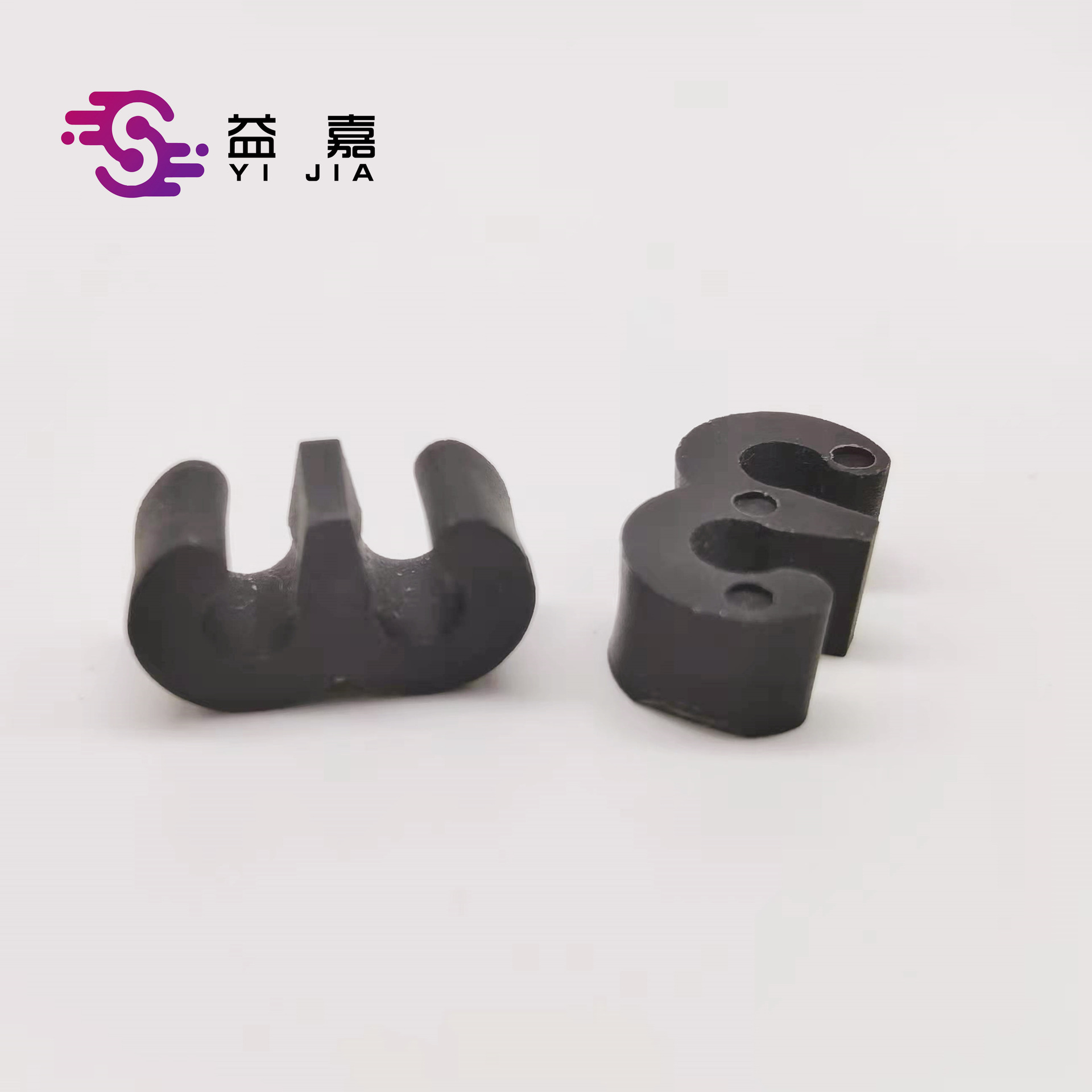 5mm铁线扣 沥水篮卡扣 半山型开口脚垫 3字型双孔线卡