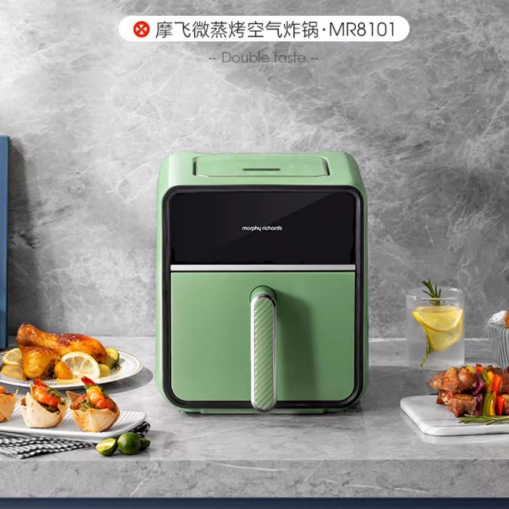 Mofei Air Fryer Household New Multi-Functional Intelligent Steam Baking Large-Capacity Electric Fryer Visual All-In-One