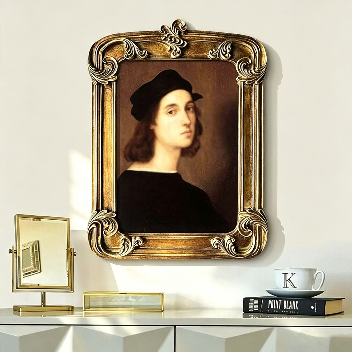 Retro marco de foto en relieve europeo marco de imagen de la pared del alojamiento doméstico decoración de la pared de la pared de la casa de huéspedes literatura y arte ligero de lujo tallado en la pared marco de la pared de la foto