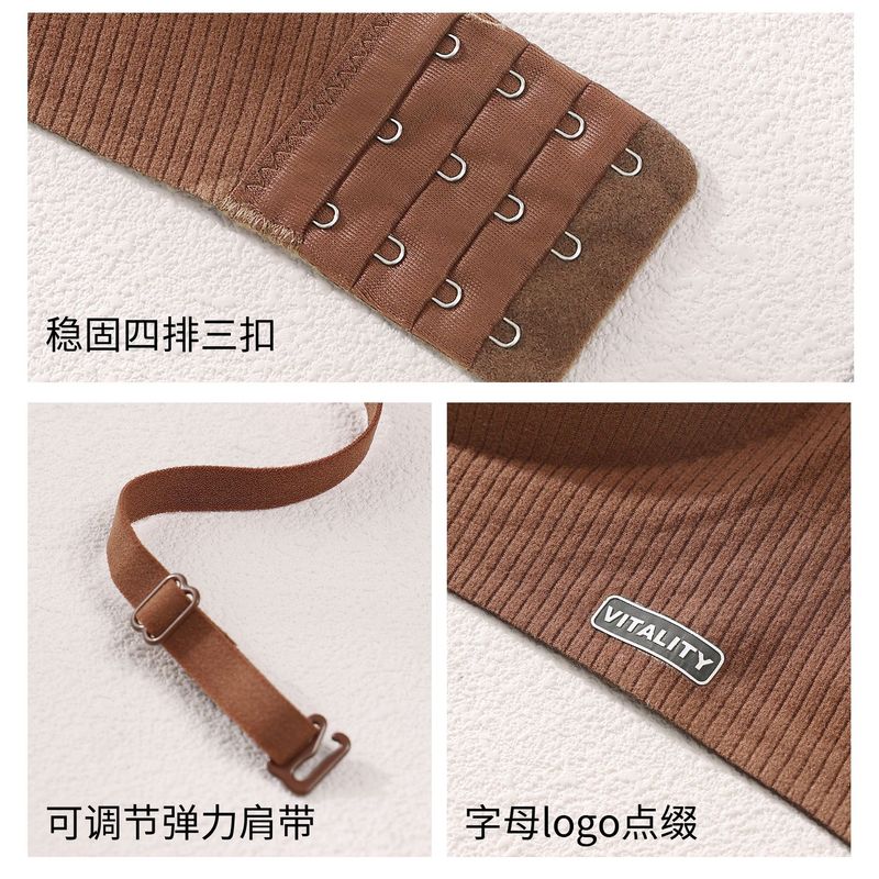软支撑提拉内衣女秋冬新款无痕固定杯舒适聚拢显大调整型提拉文胸|undefined