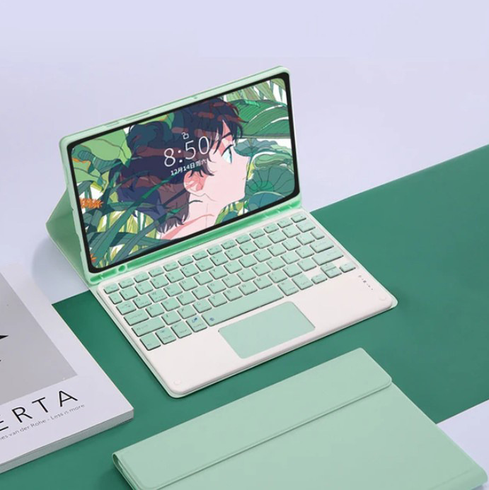 適用米タブレットPad 6/5 6S Pro12.4 bluetoothタッチキーボード赤米SE 11インチ保護カバー|undefined