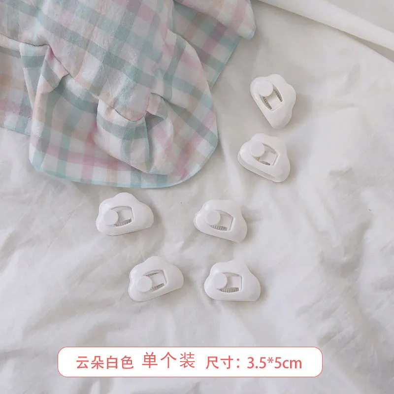 創意雲布団固定器無痕無針滑り止め取り外し可能布団カバーカバー熊固定器シングル|undefined