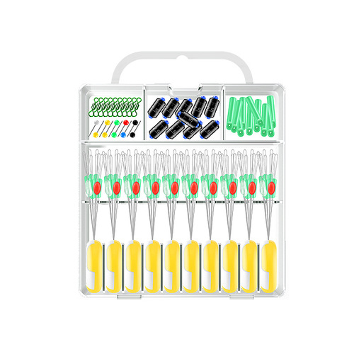 Micano space bean set complete set of high-quality silicone lead floating seat fishing main line set fishing gear and small accessories