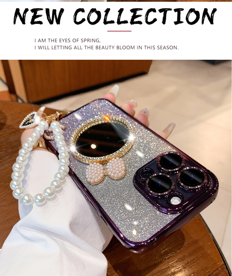 iPhone 15 Glitter Case