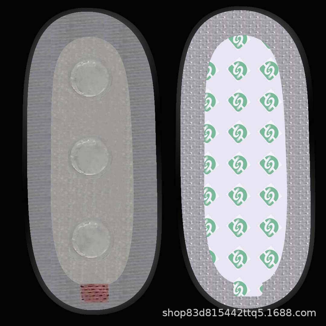 一次性高粘移动心电传感电极贴 心脏监测检测仪贴片 工厂定制促销