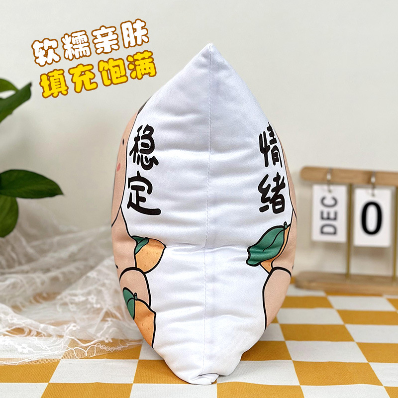 Feo, cariño, muñeca de almohada Kapibara, muñeca de peluche de 8 pulgadas, muñeca de 8 pulgadas, muñeca de agarración, almohada de peluche