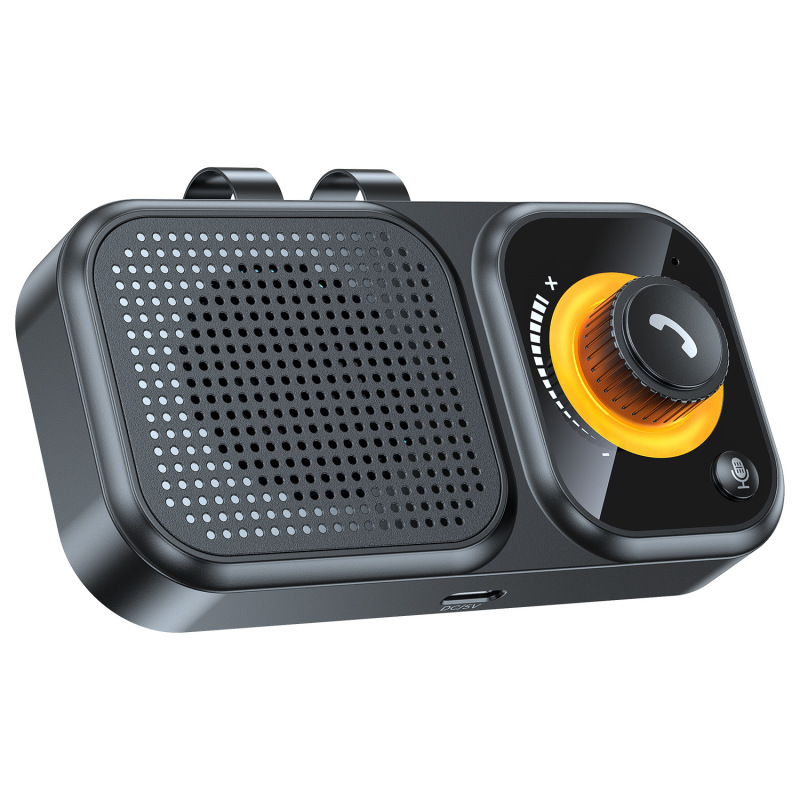 新型サンバイザー Bluetooth 自動応答 車載 Bluetooth ハンズフリー通話 デュアルスピーカー 3W スピーカー 音楽プレーヤー|undefined
