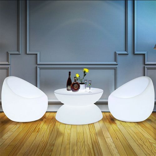 더블 레이어 커피 테이블 60*40CM+구형 소파