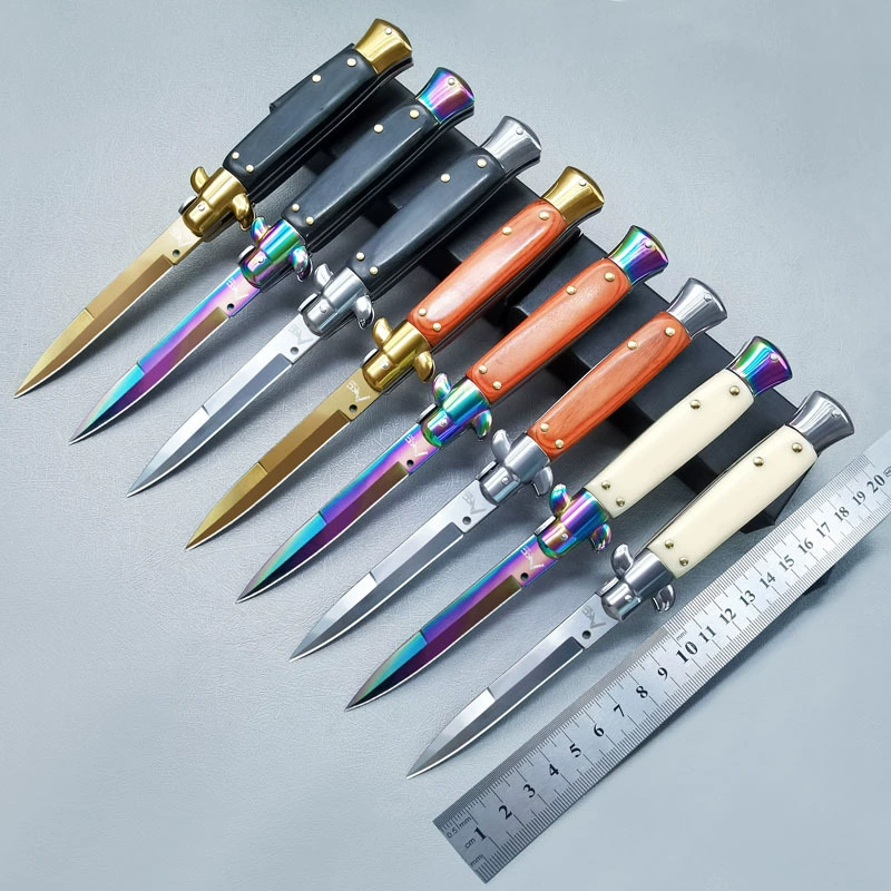 Cross -border AKC Matter Party Outdoor Folding Survival Survival Survival Survival Sword High Hardness and sharp folding knife spot