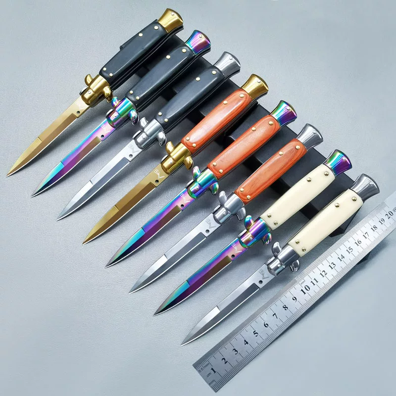 Cross -border AKC Matter Party Outdoor Folding Survival Survival Survival Survival Sword High Hardness and sharp folding knife spot