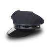 Bald black octagon