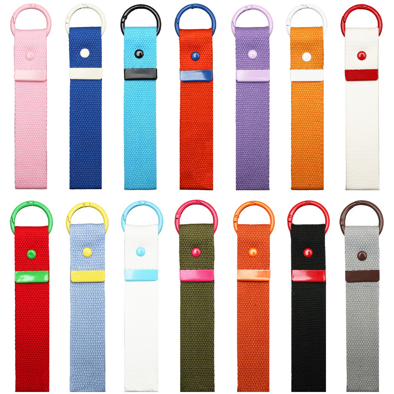 Korean Handmade DIY Ribbon Dopamine Ins Polyester Strap Pendant Bag Fabric Patch Accessory Spring Keychain Fashion