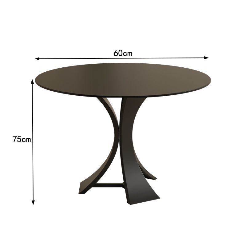 직경 60CM 순수 블랙 슬레이트(5년 보증)