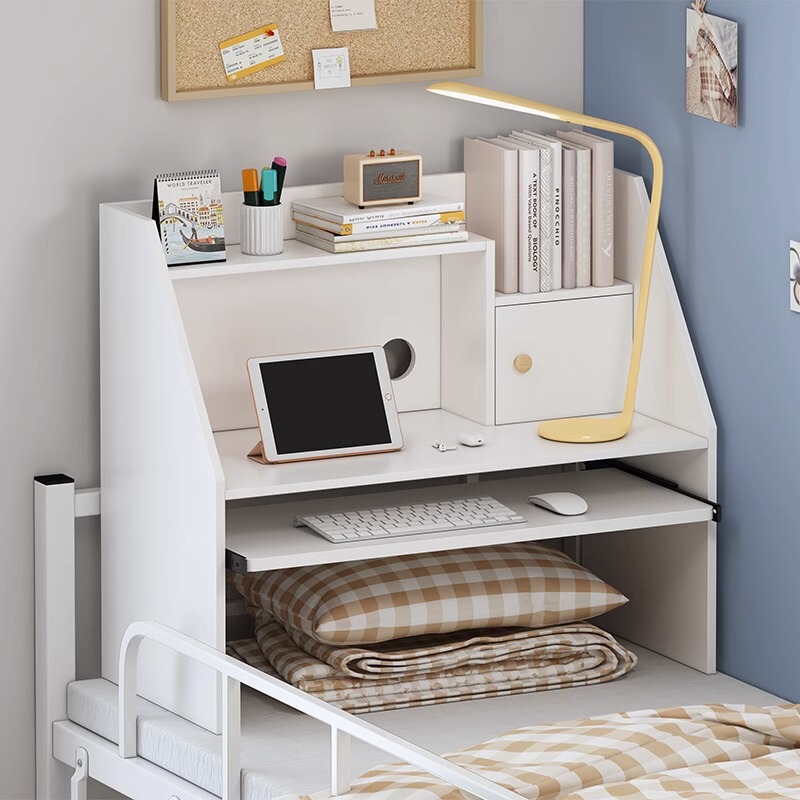 Bed Desk, College Student Writing Desk, Dormitory Artifact, Laptop Desk, Dormitory Bunk Bed, Small Table for Lazy People