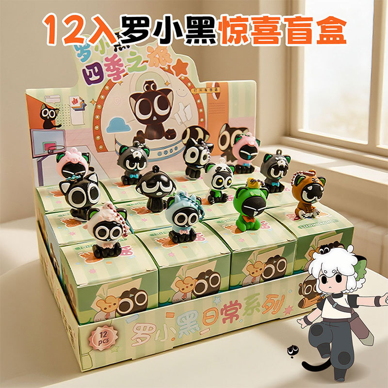 2025年新作 クロミ ドンドンレ ブラインドボックス サンリオ ドンドンレ 子供向けおもちゃ ランラン山小怪獣 ブラインドボックス|undefined