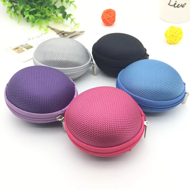 Manufacturer Wholesale Wired Headphone Cosmetics Bag Eva Data Cable Charger Zipper Box 3C Digital Bag Storage Box