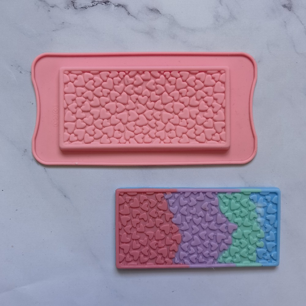 456 pastel de amor chocolate molde de gel de silicona molde de pan herramientas de horneado