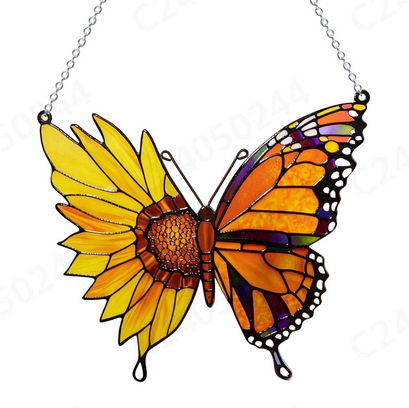 Ventas transfronterizas calientes hermosas insectos acrílicos sala de estar patio colgante decoración de fiestas colgante regalo