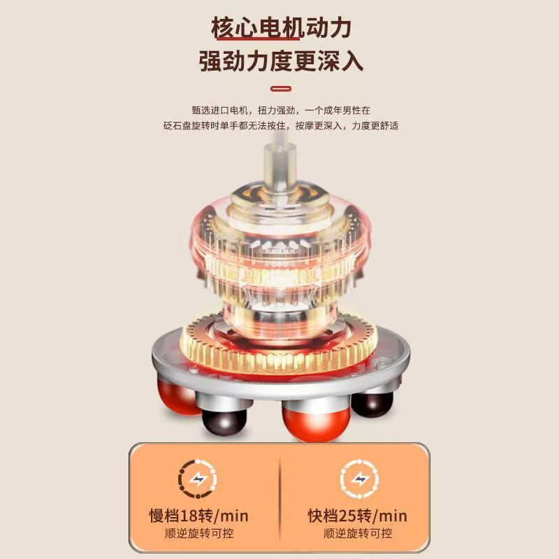 オーク-ス単双盤石揉腹器加熱促進腸蠕動小腹部マッサージ器揉腹神器|undefined