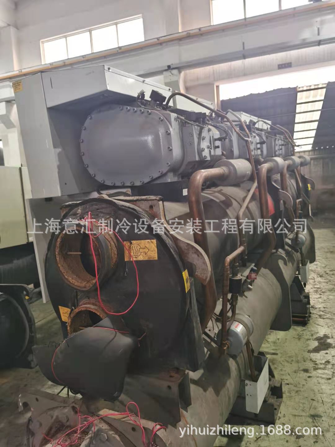 二手中央空调螺杆机组销售开利冷水机30HXC400A 1392kw 400万大卡