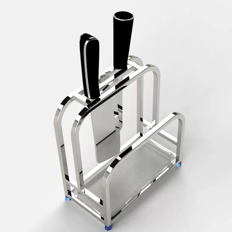 Держатель для ножей из нержавеющей стали 304, стойка для разделочной доски, кухонная стойка для хранения, стеллаж для хранения разделочной доски, держатель для ножей, инструмент для ножей.