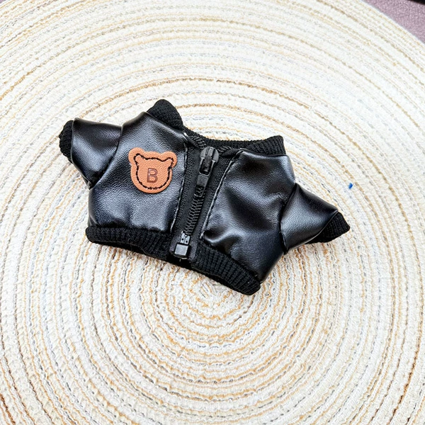 Cool B black leather jacket