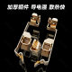 Tep International Electrician Ru Kiln Grey 86 Dark Ultra-thin Socket Panel Oblique Five-hole Plug-in Longwan Switch Wholesale