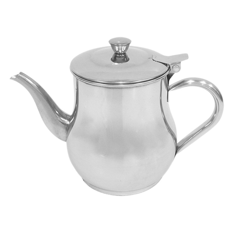 Suministro directo de fábrica de nuevas ollas de acero inoxidable, deflector sin cinta para el hogar, jarra de aceite a prueba de fugas, olla de condimento al por mayor