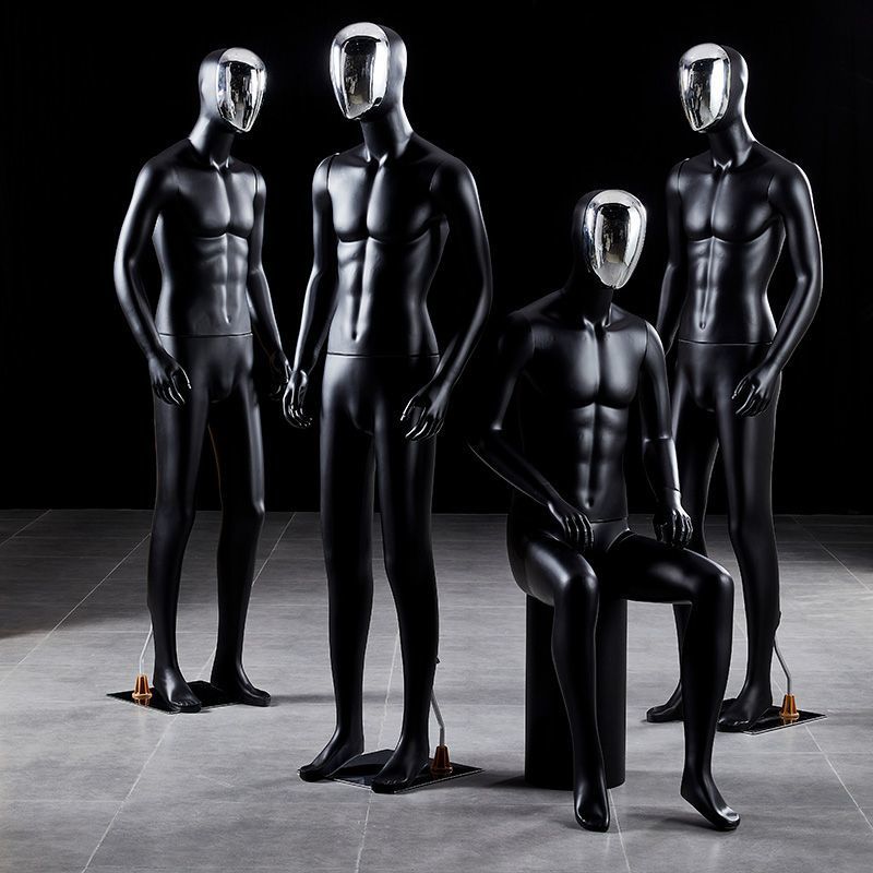 Modelo masculino accesorios cuerpo humano maniquí de plástico plataforma tienda de ropa masculina ventana de ropa tiro estante de exhibición de ropa