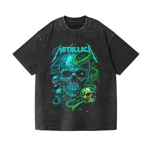 METALLICA�u�L���٘��vintageӡ��ˮϴ���䶨�ƽֳ���ʽ�͹�t��
