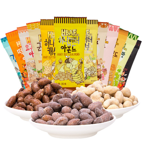 Tom's Farm Honey Almond Butter with Apricots 35g - Korean Import Daily Nuts & Dried Fruits Wholesale