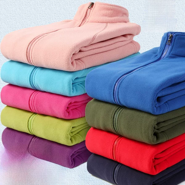 Outdoor Sports Polar Fleece Fleece Jacket for Men and Women, Thickened Warm Cardigan Sweatshirt
